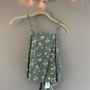 Lottie Moss (Pacsun) Floral Tank Top